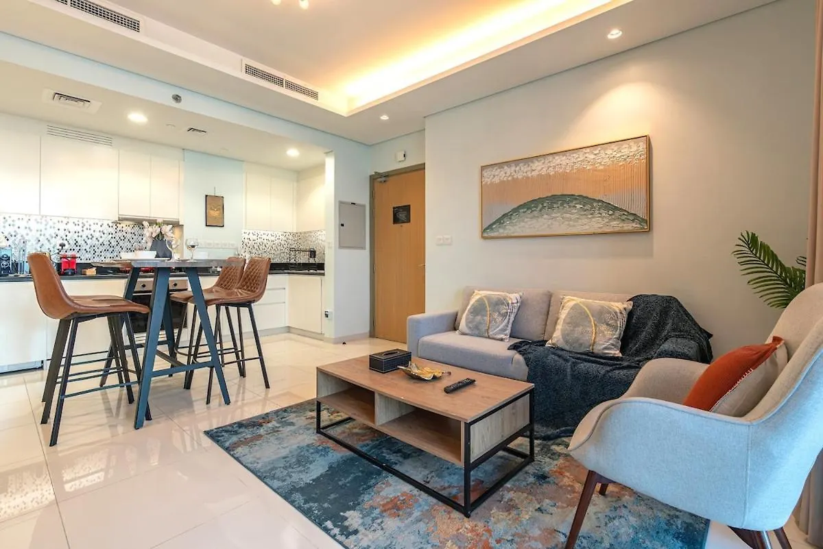公寓 Near Dubai Mall - Pool Access - Sun Set View - Kingbed