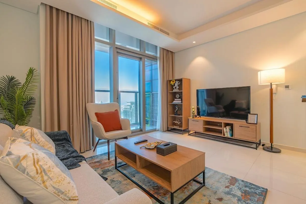 Near Dubai Mall - Pool Access - Sun Set View - Kingbed